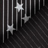 Cotton Poplin stripes & stars – black/white,  thumbnail number 4