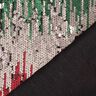 Sequin fabric gradient – black/fir green,  thumbnail number 5