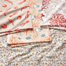 Decor Fabric Panama king prawns – cashew/fire red,  thumbnail number 5
