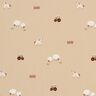 Cotton Jersey farmyard – almond,  thumbnail number 1