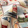 Decor Fabric Tapestry Fabric nautical collage – light beige/light blue,  thumbnail number 2