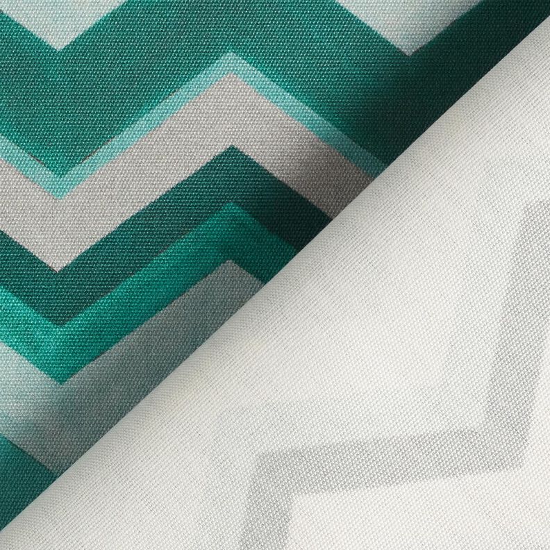 Outdoor Fabric Canvas Serrated – eucalyptus,  image number 4