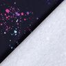 Cotton Jersey Colourful Splashes | Glitzerpüppi  – midnight blue/blue lilac,  thumbnail number 4