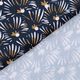 Fireworks swimsuit fabric – navy blue,  thumbnail number 4