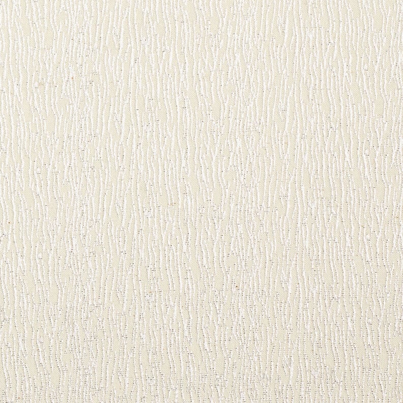 Clothing jacquard glittering serpentine lines – white/silver, image number 1