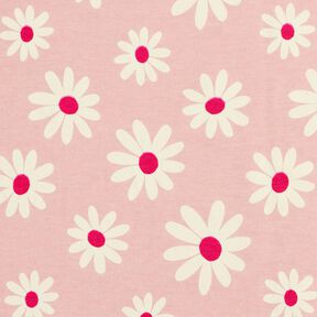 Cotton Blend Jersey Little flowers – rosé, 