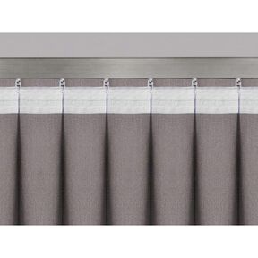 Pleated Curtain Tape 4x, 50 mm – white | Gerster, 
