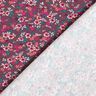 Cotton Jersey sea of flowers – merlot/coral,  thumbnail number 4