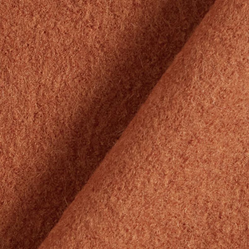 Fulled woollen loden Mottled – terracotta, image number 3