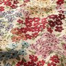 Decor Fabric Tapestry Fabric Floral Beauty – light beige/red,  thumbnail number 2