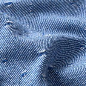 Denim cotton mix distressed look – royal blue, 