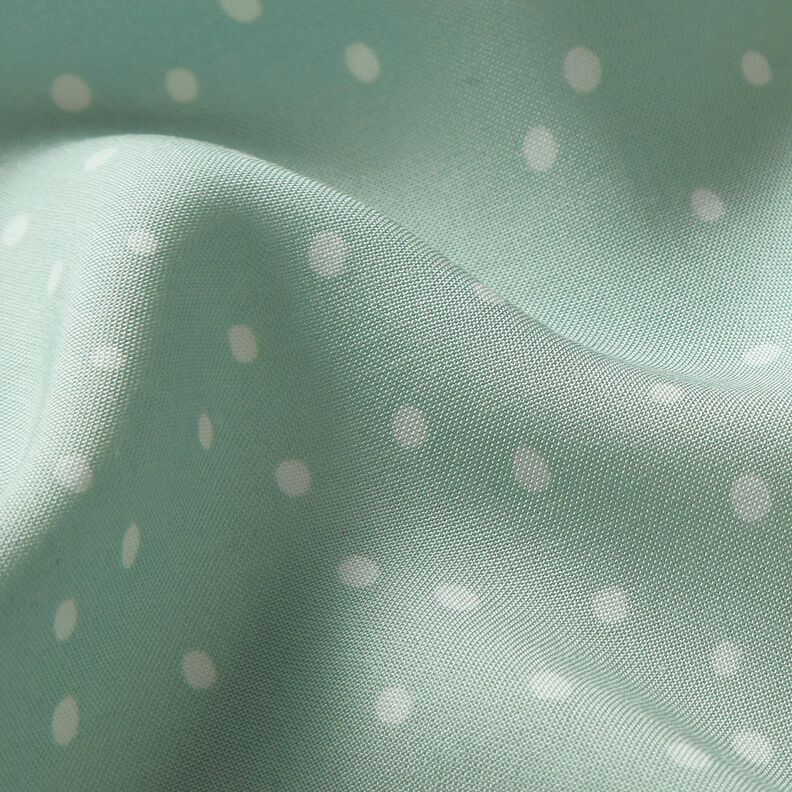 Dotty bamboo fabric – pale mint,  image number 2