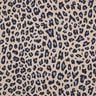 Viscose Linen Blend Leopard Print | Poppy Fabrics – cashew/midnight blue,  thumbnail number 1