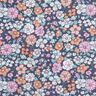 GOTS Cotton Poplin Flower Meadow | Poppy Fabrics – slate grey,  thumbnail number 1