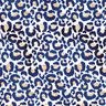 Cotton Jersey Leopard with Golden Spots | Glitzerpüppi – white/indigo,  thumbnail number 1