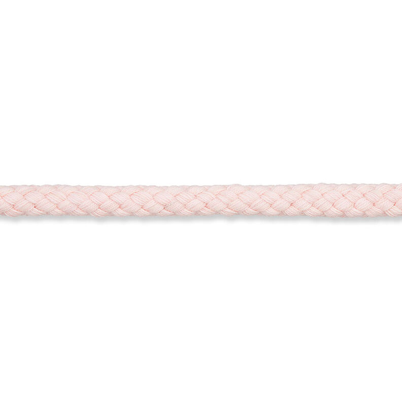Cotton cord [Ø 7 mm] – light pink,  image number 2
