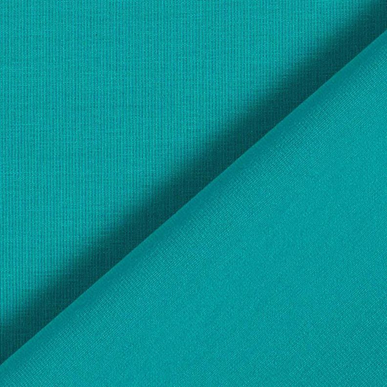 Medium Cotton Jersey Plain – emerald green, image number 5