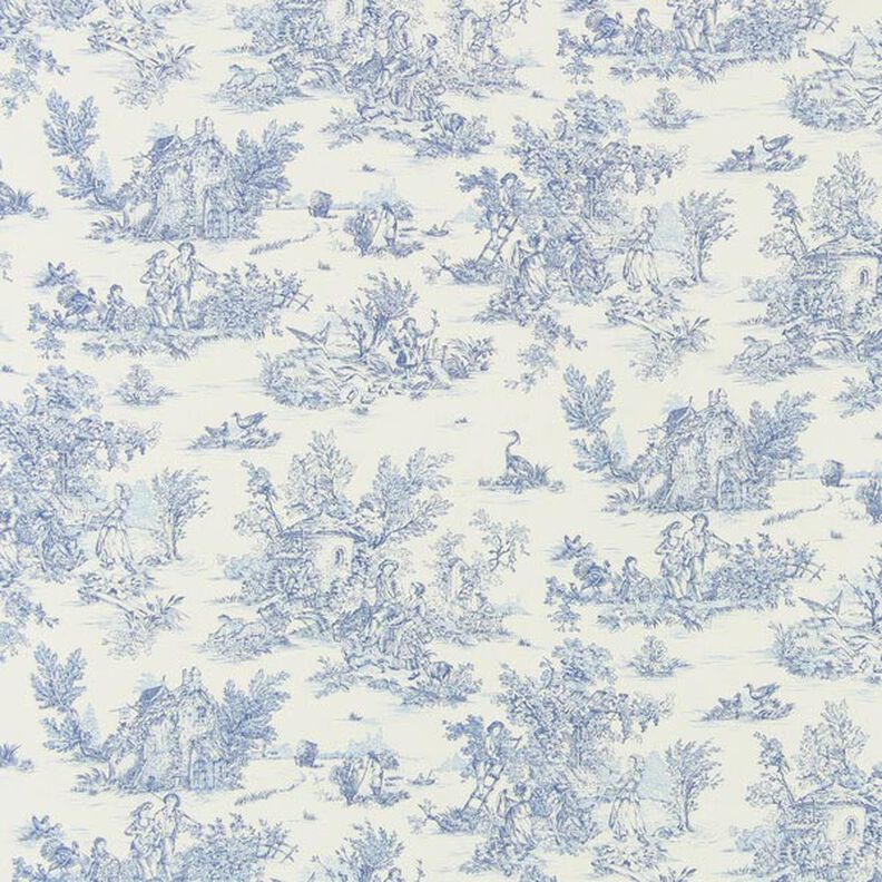 Cotton Mini Pastorale 280 cm – blue,  image number 1