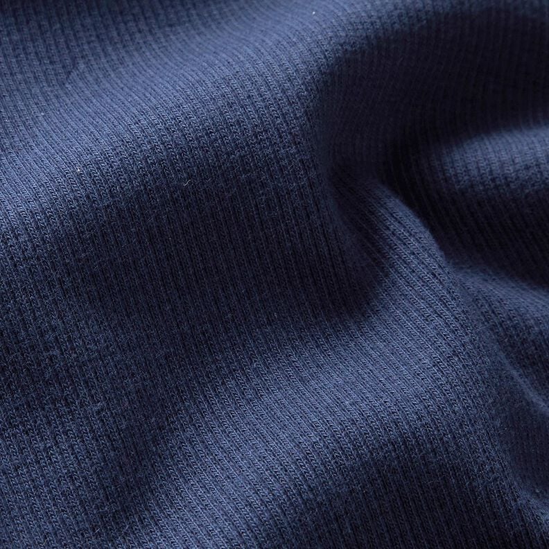 2x2 Ribbing Plain – navy blue,  image number 2