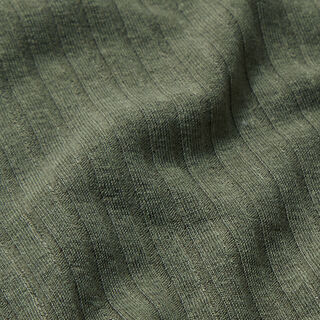 Plain ribbed knit – fir green, 