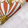 Decor Fabric Panama colourful flowers – cream/terracotta,  thumbnail number 4
