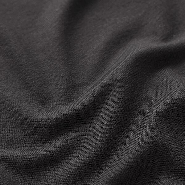 Lightweight Viscose Jersey – black,  image number 3