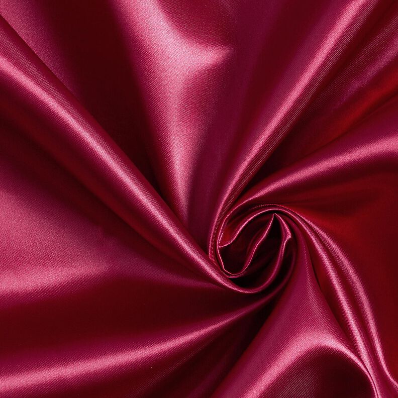 Polyester Satin – dark red, image number 1