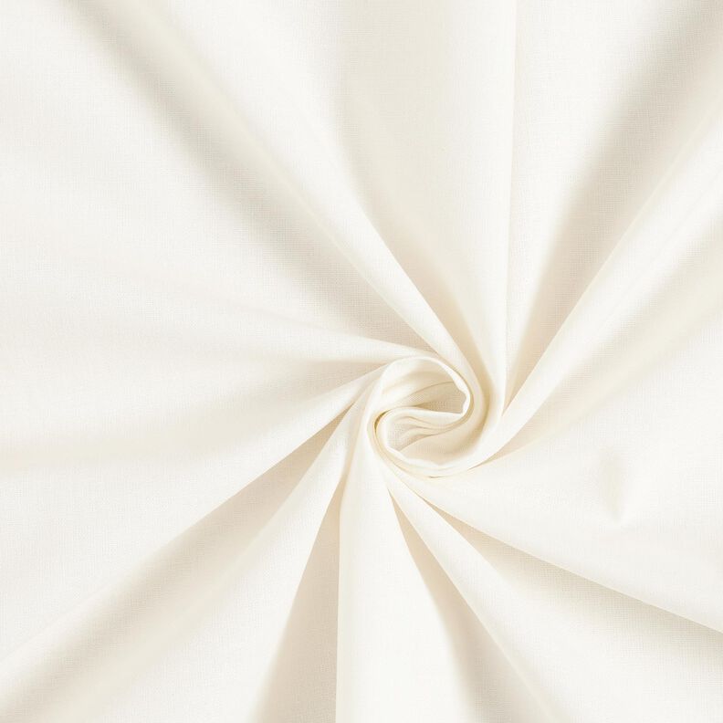 Cotton Cretonne Plain – offwhite, image number 1