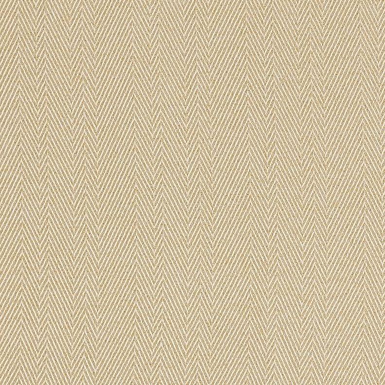 Blackout fabric Herringbone – natural,  image number 1