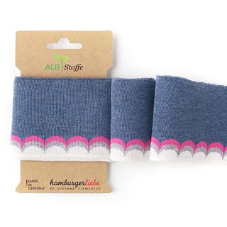 GOTS Organic knit ribbing CUFF ME ICON [140 cm | 8 cm] | Albstoffe | Hamburger Liebe, 