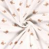 Double Gauze/Muslin striped whale Digital Print – ivory,  thumbnail number 3