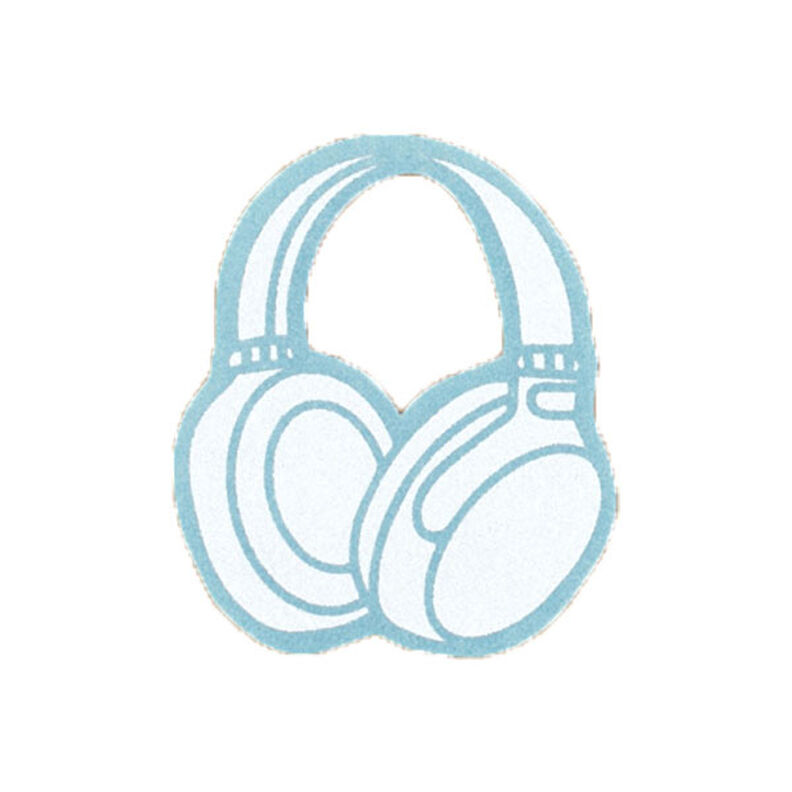 Reflector patch Headphones [49x42 mm],  image number 2