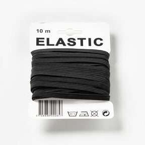 Elastic tape [10 m | 5 mm] – black, 