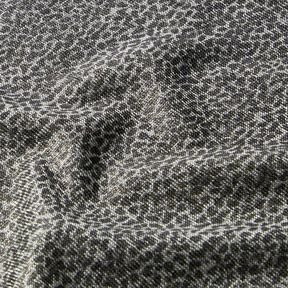 Jacquard jersey leopard print – metallic gold/grey, 