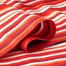 Outdoor Deckchair fabric Longitudinal stripes 44 cm – dark red/orange,  thumbnail number 3