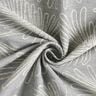 Decor Fabric Jacquard Leaf contours – grey,  thumbnail number 3