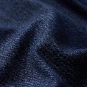 Lightweight stretch denim Recycled – navy blue, 