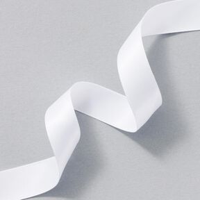 Satin Ribbon [15 mm] – white, 