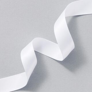 Satin Ribbon [15 mm] – white, 