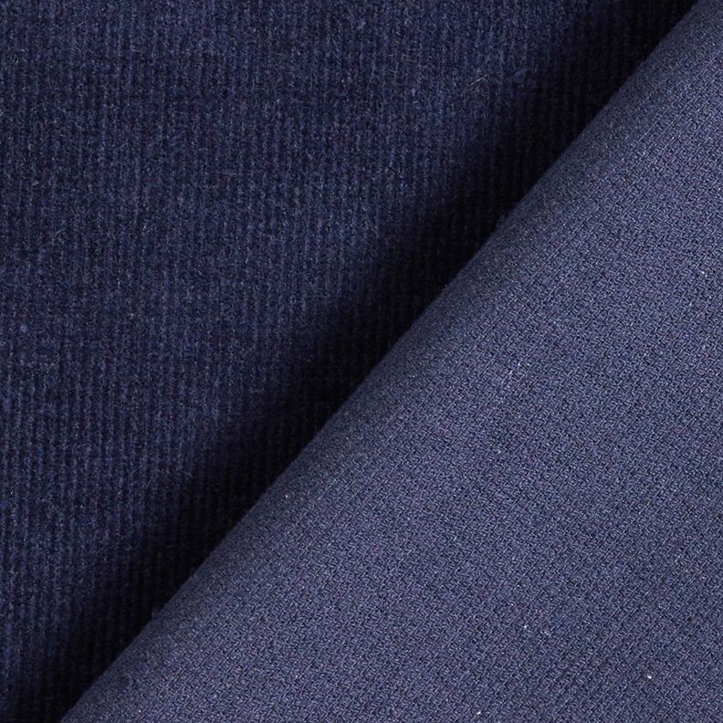 Stretchy fine corduroy – navy blue,  image number 3