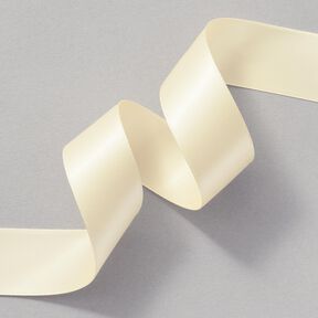 Satin Ribbon [25 mm] – offwhite, 