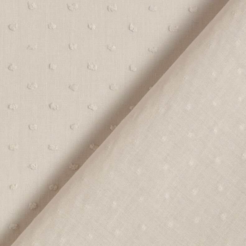 Cotton Batiste Dobby – natural, image number 3
