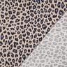 Viscose Linen Blend Leopard Print | Poppy Fabrics – cashew/midnight blue,  thumbnail number 4