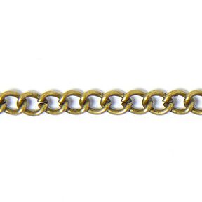 Link Chain [3 mm] – antique gold metallic, 
