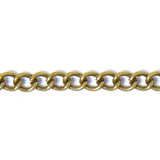 Link Chain [3 mm] – antique gold metallic, 