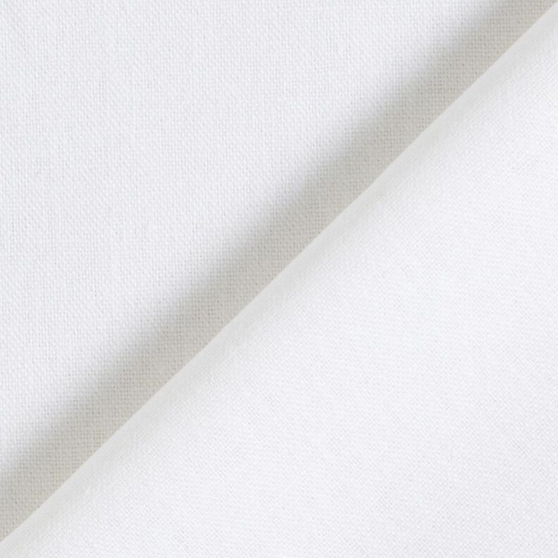 pure heavy linen Plain – white,  image number 3