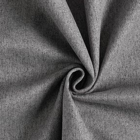 Fine melange upholstery fabric – dark grey, 