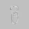 Clip-On Hooks [10mm] 10 pieces – transparent | Prym,  thumbnail number 2