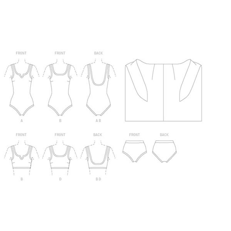 Swimwear, Butterick 4526 | 14 - 20,  image number 8