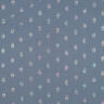 Double Gauze/Muslin dots Foil Print | by Poppy – blue grey,  thumbnail number 1